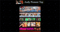 Desktop Screenshot of andypioneer.com
